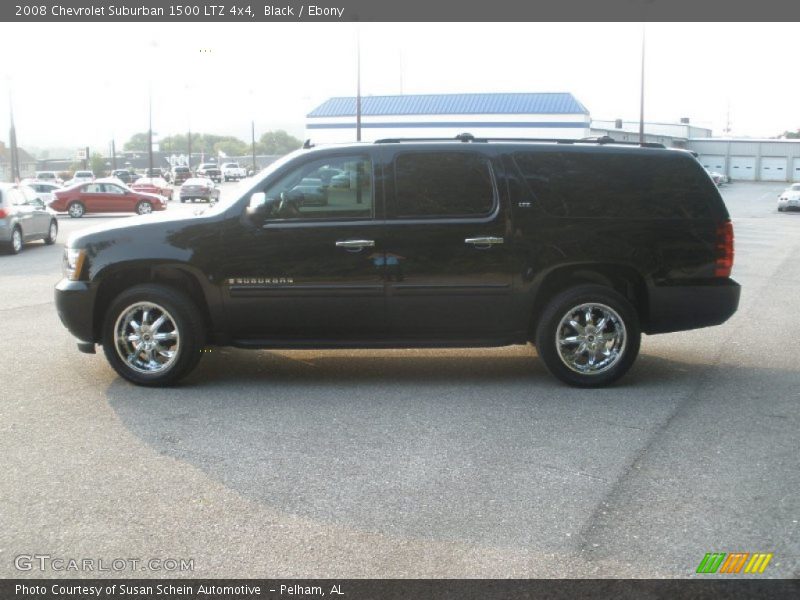 Black / Ebony 2008 Chevrolet Suburban 1500 LTZ 4x4