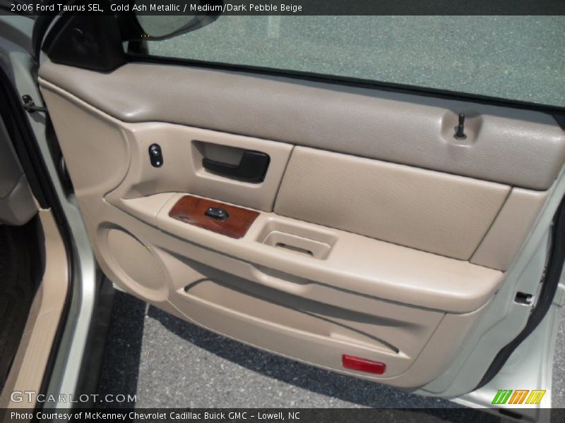Gold Ash Metallic / Medium/Dark Pebble Beige 2006 Ford Taurus SEL