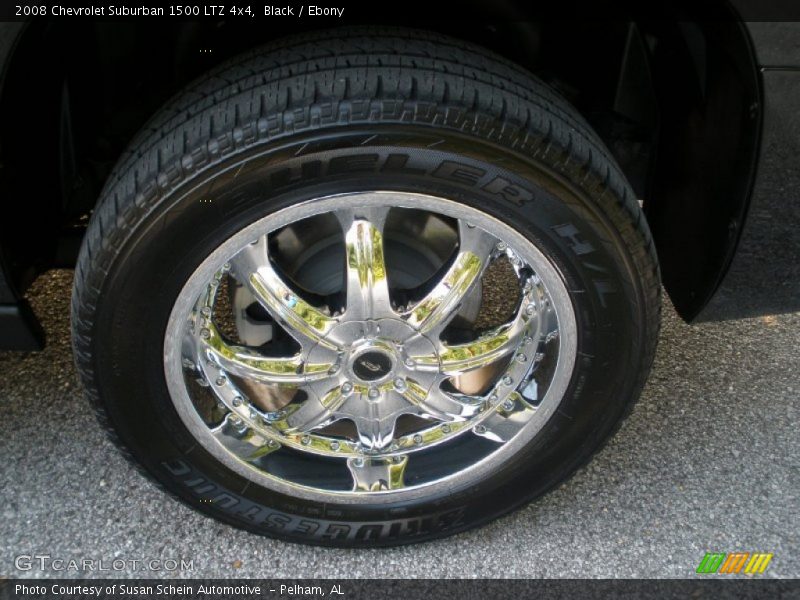 Black / Ebony 2008 Chevrolet Suburban 1500 LTZ 4x4