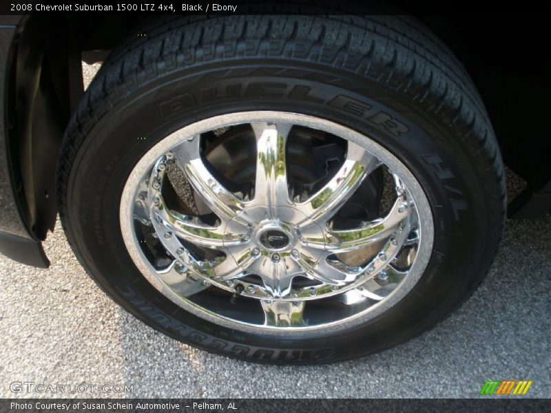 Black / Ebony 2008 Chevrolet Suburban 1500 LTZ 4x4