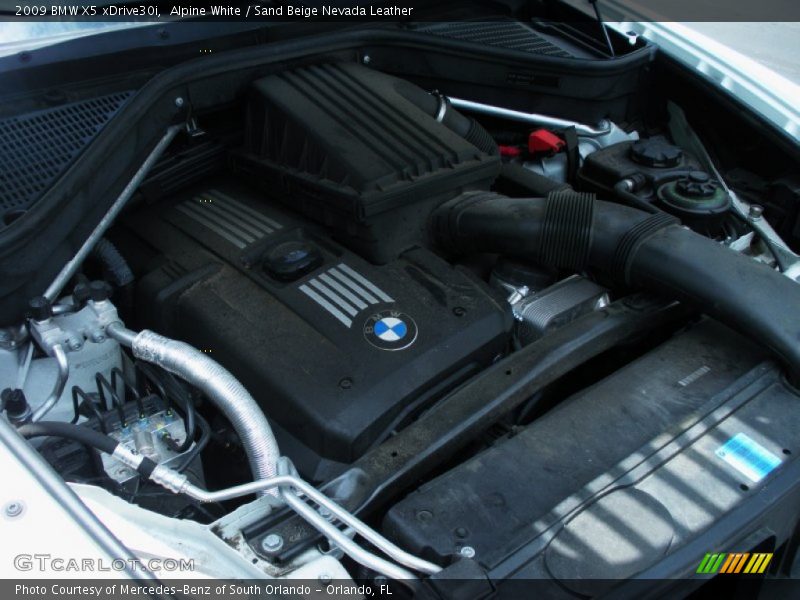 Alpine White / Sand Beige Nevada Leather 2009 BMW X5 xDrive30i
