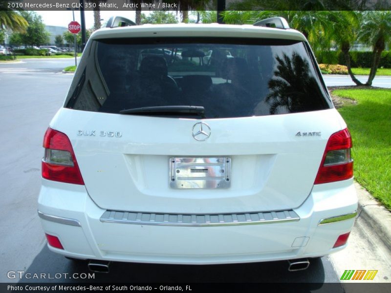 Arctic White / Black 2010 Mercedes-Benz GLK 350 4Matic