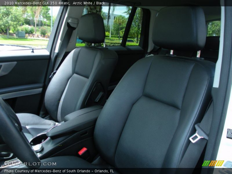 Arctic White / Black 2010 Mercedes-Benz GLK 350 4Matic