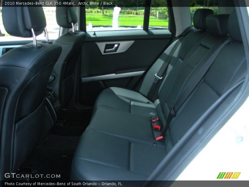 Arctic White / Black 2010 Mercedes-Benz GLK 350 4Matic
