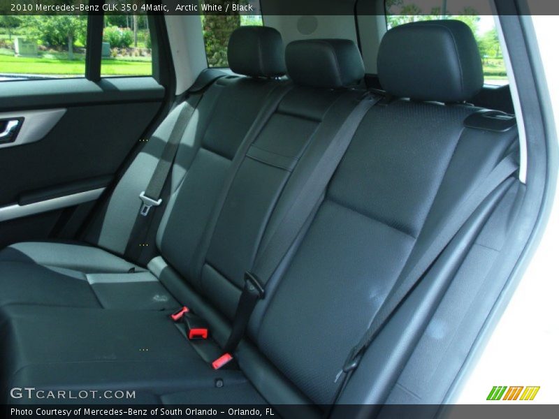 Arctic White / Black 2010 Mercedes-Benz GLK 350 4Matic