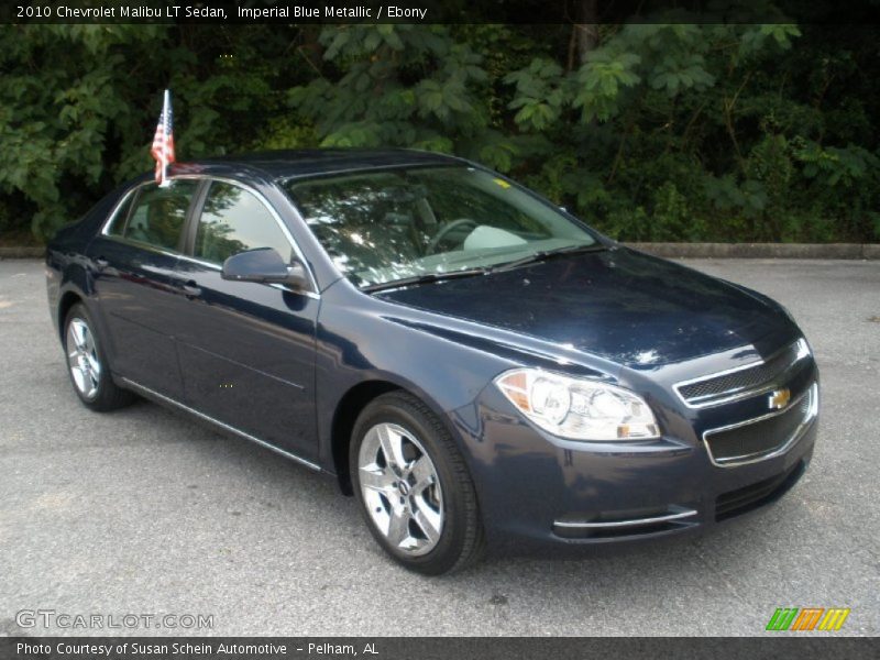 Imperial Blue Metallic / Ebony 2010 Chevrolet Malibu LT Sedan