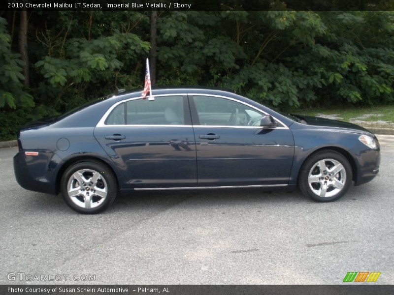 Imperial Blue Metallic / Ebony 2010 Chevrolet Malibu LT Sedan
