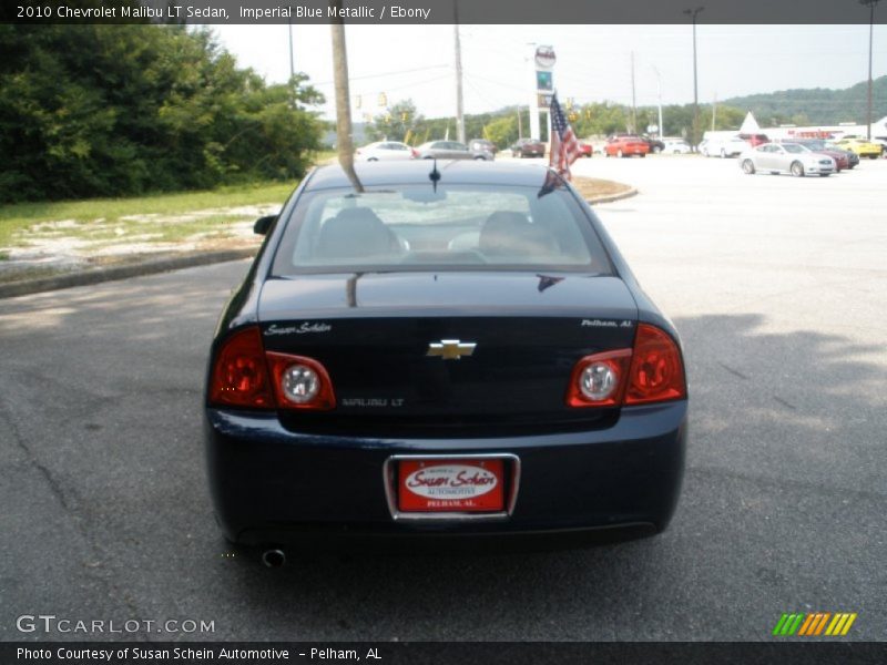 Imperial Blue Metallic / Ebony 2010 Chevrolet Malibu LT Sedan
