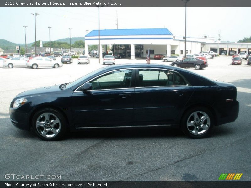 Imperial Blue Metallic / Ebony 2010 Chevrolet Malibu LT Sedan