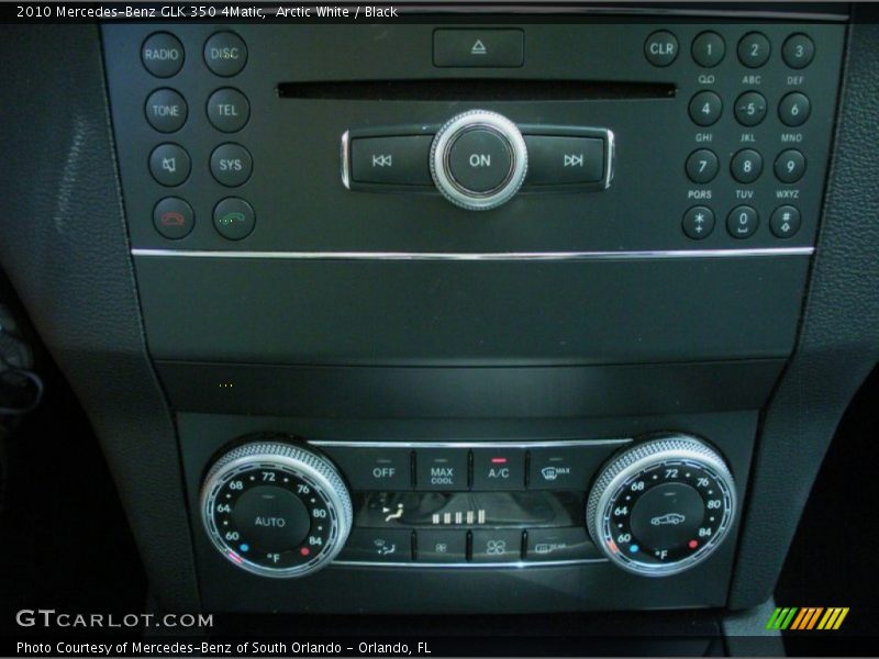 Arctic White / Black 2010 Mercedes-Benz GLK 350 4Matic