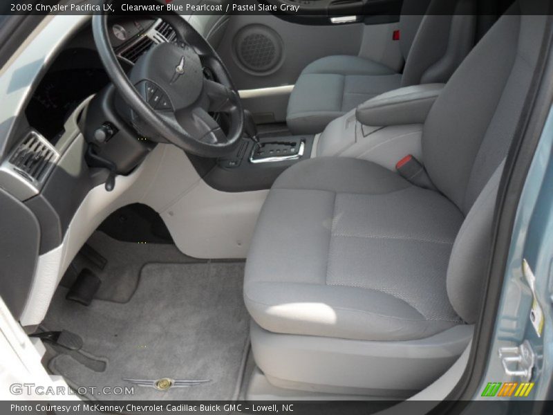 Clearwater Blue Pearlcoat / Pastel Slate Gray 2008 Chrysler Pacifica LX