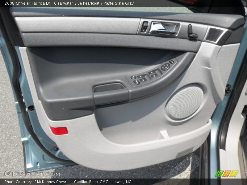 Clearwater Blue Pearlcoat / Pastel Slate Gray 2008 Chrysler Pacifica LX