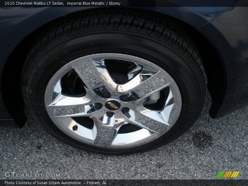 Imperial Blue Metallic / Ebony 2010 Chevrolet Malibu LT Sedan