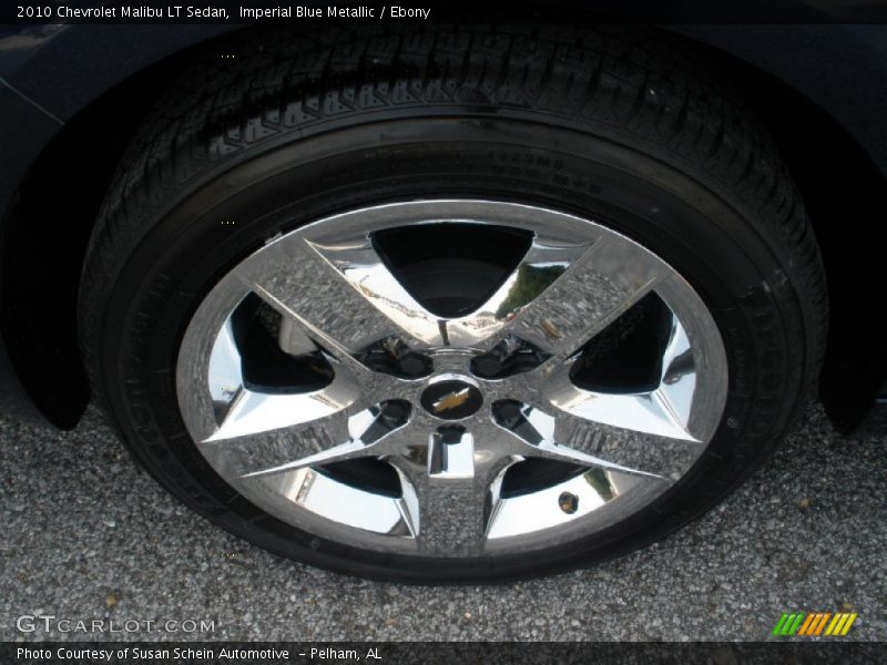 Imperial Blue Metallic / Ebony 2010 Chevrolet Malibu LT Sedan
