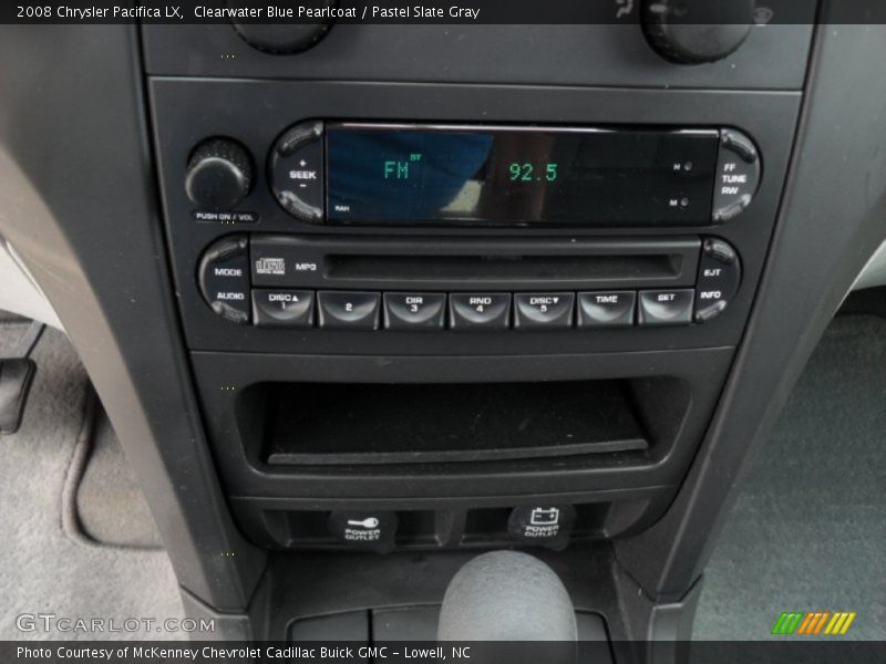 Clearwater Blue Pearlcoat / Pastel Slate Gray 2008 Chrysler Pacifica LX