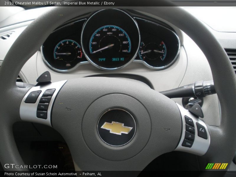 Imperial Blue Metallic / Ebony 2010 Chevrolet Malibu LT Sedan