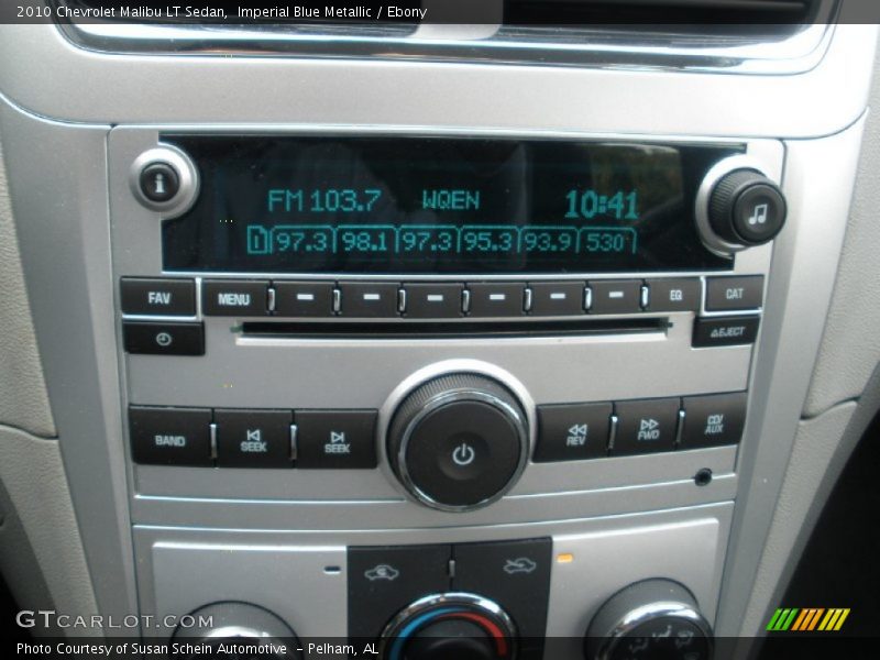 Imperial Blue Metallic / Ebony 2010 Chevrolet Malibu LT Sedan