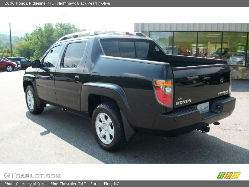 Nighthawk Black Pearl / Olive 2006 Honda Ridgeline RTL
