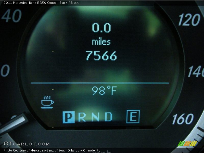 Black / Black 2011 Mercedes-Benz E 350 Coupe