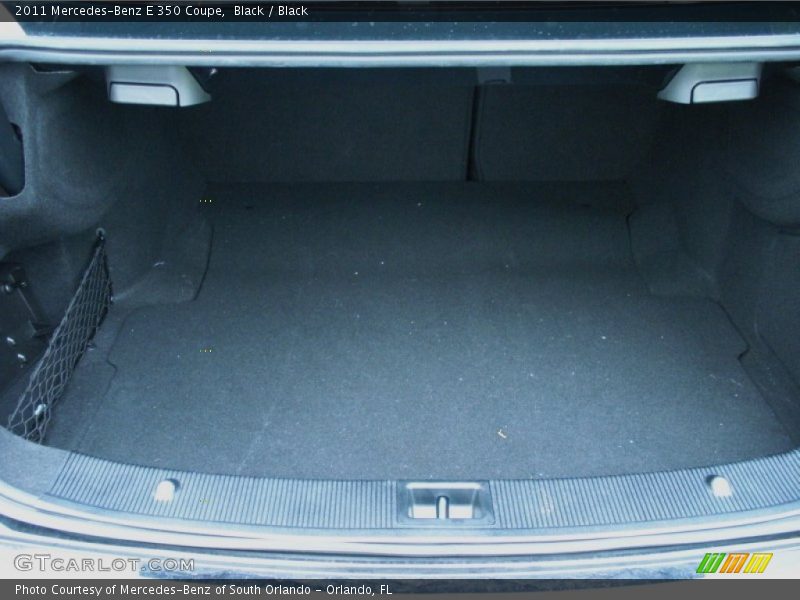 Black / Black 2011 Mercedes-Benz E 350 Coupe