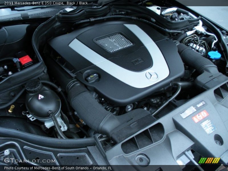 Black / Black 2011 Mercedes-Benz E 350 Coupe