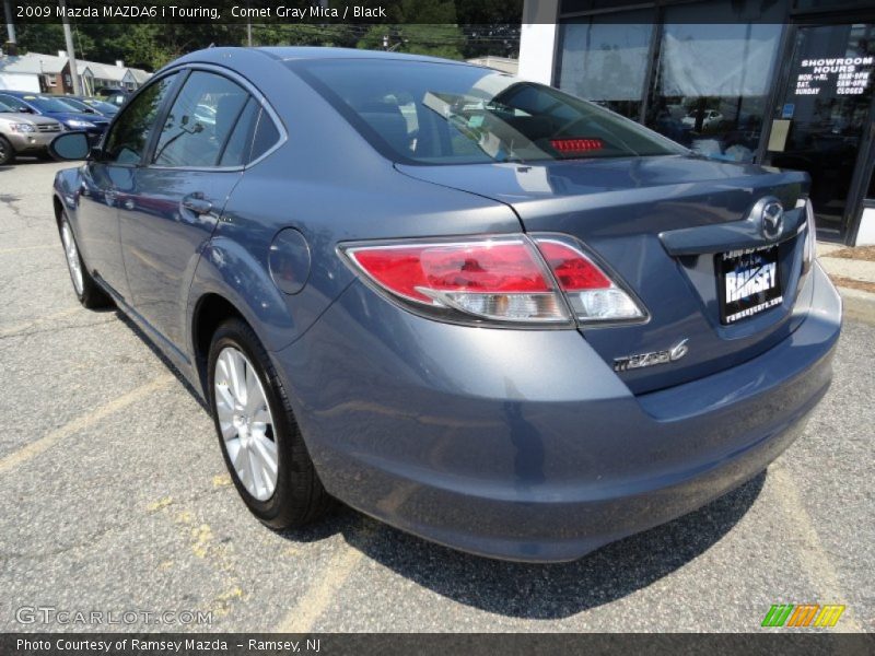 Comet Gray Mica / Black 2009 Mazda MAZDA6 i Touring