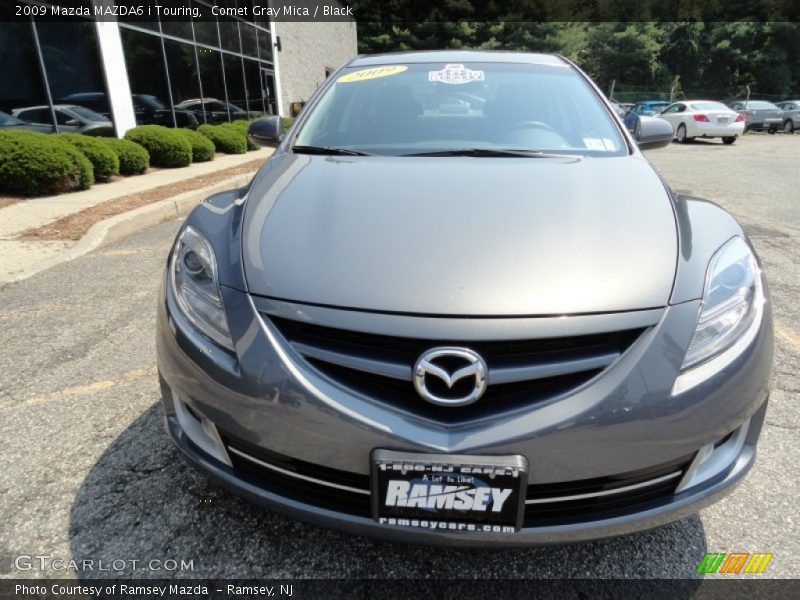 Comet Gray Mica / Black 2009 Mazda MAZDA6 i Touring