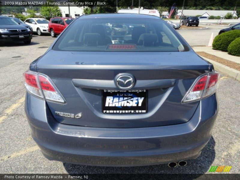 Comet Gray Mica / Black 2009 Mazda MAZDA6 i Touring