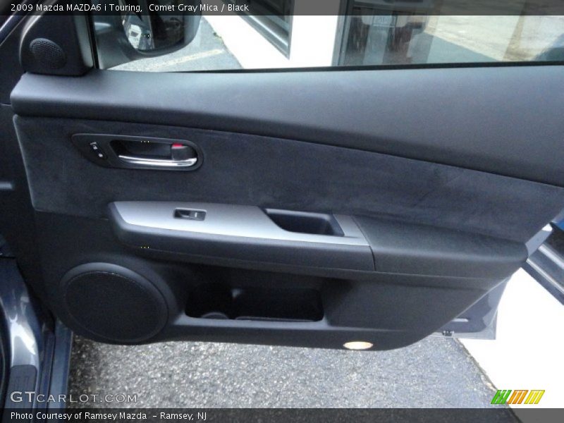 Comet Gray Mica / Black 2009 Mazda MAZDA6 i Touring