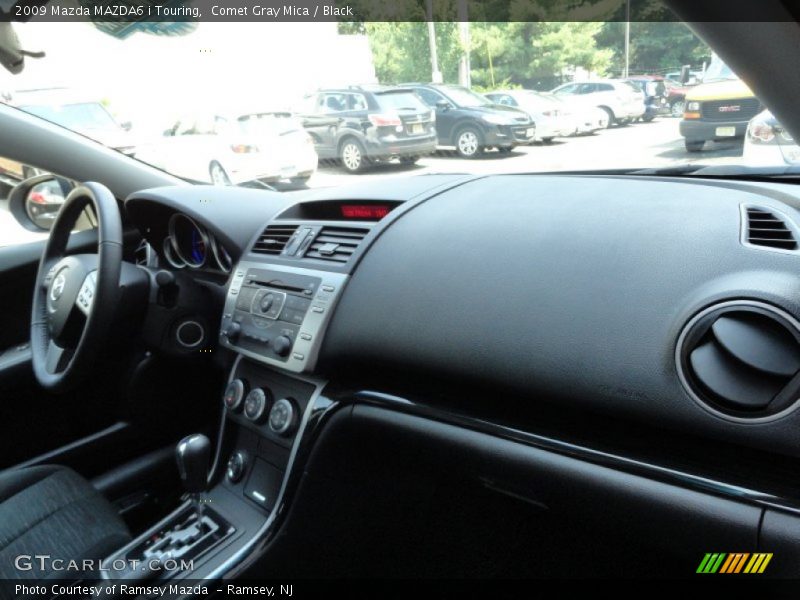 Comet Gray Mica / Black 2009 Mazda MAZDA6 i Touring