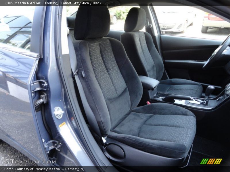 Comet Gray Mica / Black 2009 Mazda MAZDA6 i Touring
