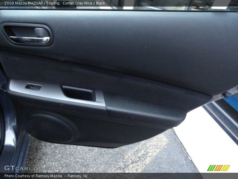 Comet Gray Mica / Black 2009 Mazda MAZDA6 i Touring