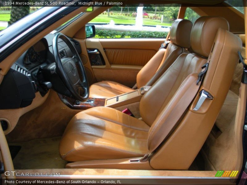  1994 SL 500 Roadster Palomino Interior