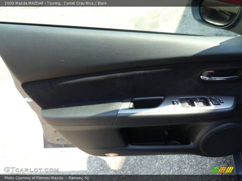 Comet Gray Mica / Black 2009 Mazda MAZDA6 i Touring