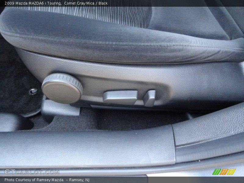 Comet Gray Mica / Black 2009 Mazda MAZDA6 i Touring