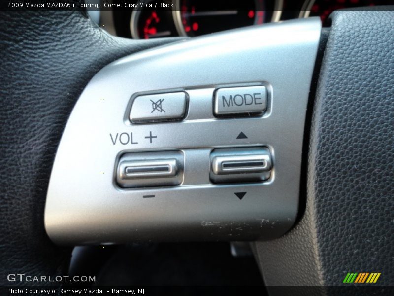 Comet Gray Mica / Black 2009 Mazda MAZDA6 i Touring