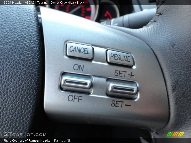 Comet Gray Mica / Black 2009 Mazda MAZDA6 i Touring