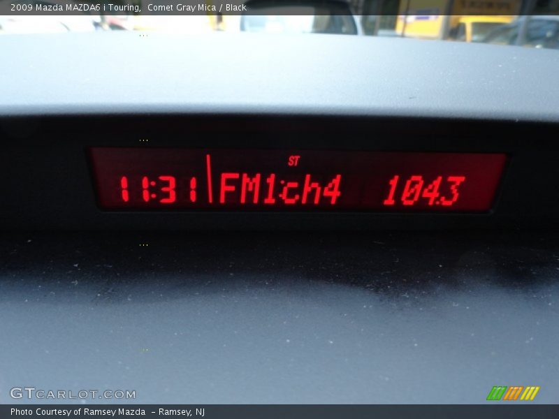 Comet Gray Mica / Black 2009 Mazda MAZDA6 i Touring