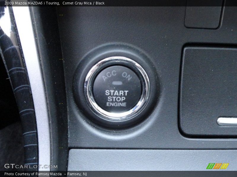 Comet Gray Mica / Black 2009 Mazda MAZDA6 i Touring