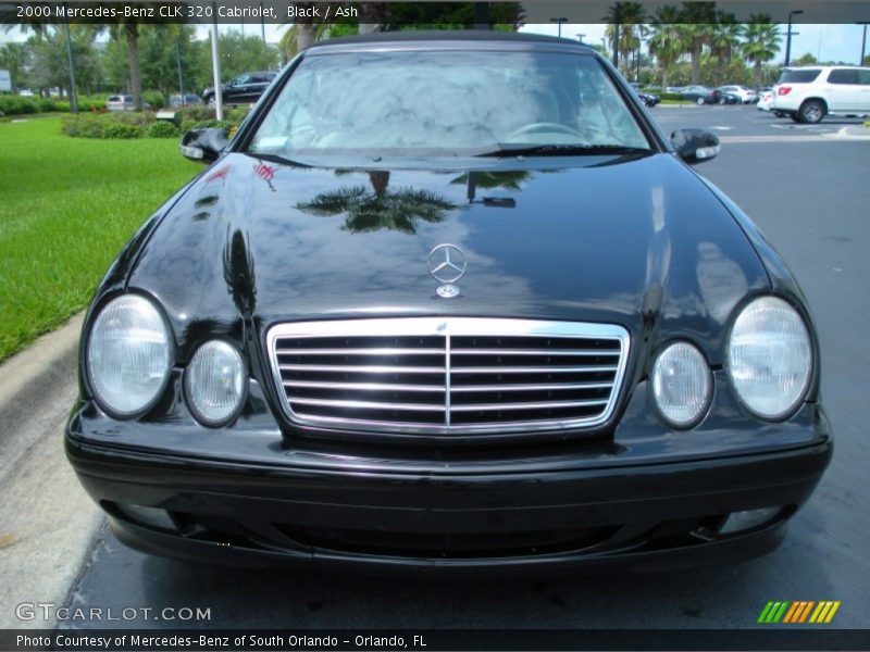 Black / Ash 2000 Mercedes-Benz CLK 320 Cabriolet