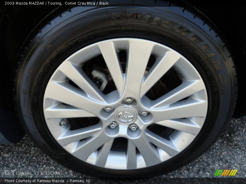Comet Gray Mica / Black 2009 Mazda MAZDA6 i Touring