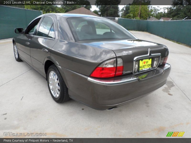 Charcoal Grey Metallic / Black 2003 Lincoln LS V6