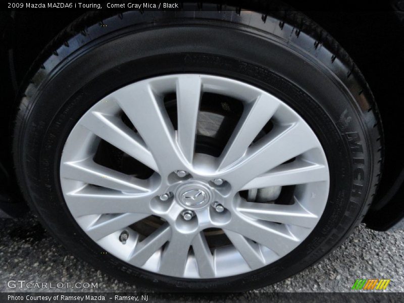 Comet Gray Mica / Black 2009 Mazda MAZDA6 i Touring