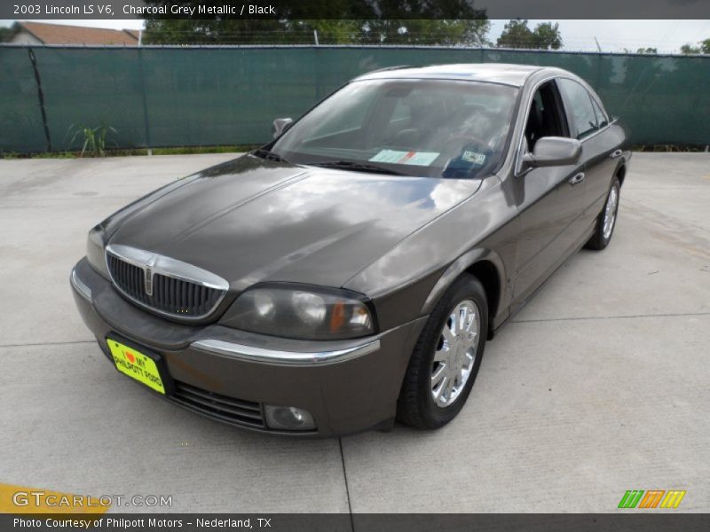 Charcoal Grey Metallic / Black 2003 Lincoln LS V6