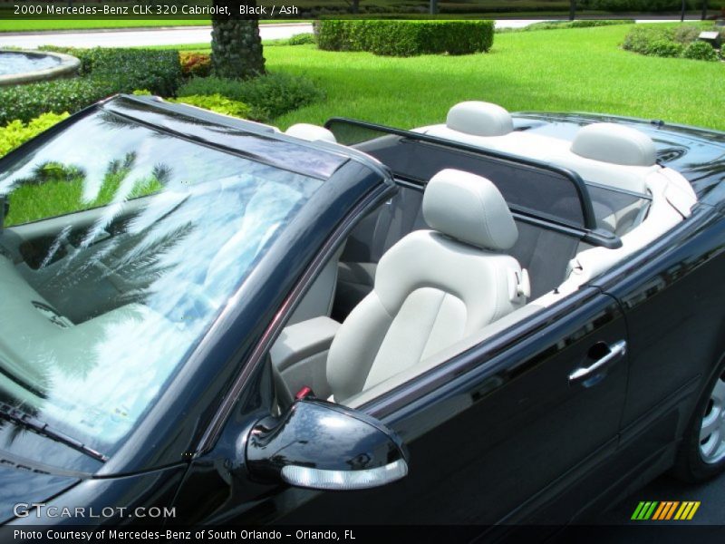 2000 CLK 320 Cabriolet Ash Interior