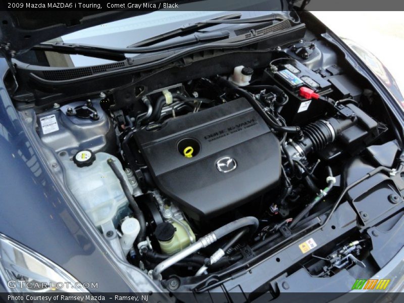 Comet Gray Mica / Black 2009 Mazda MAZDA6 i Touring
