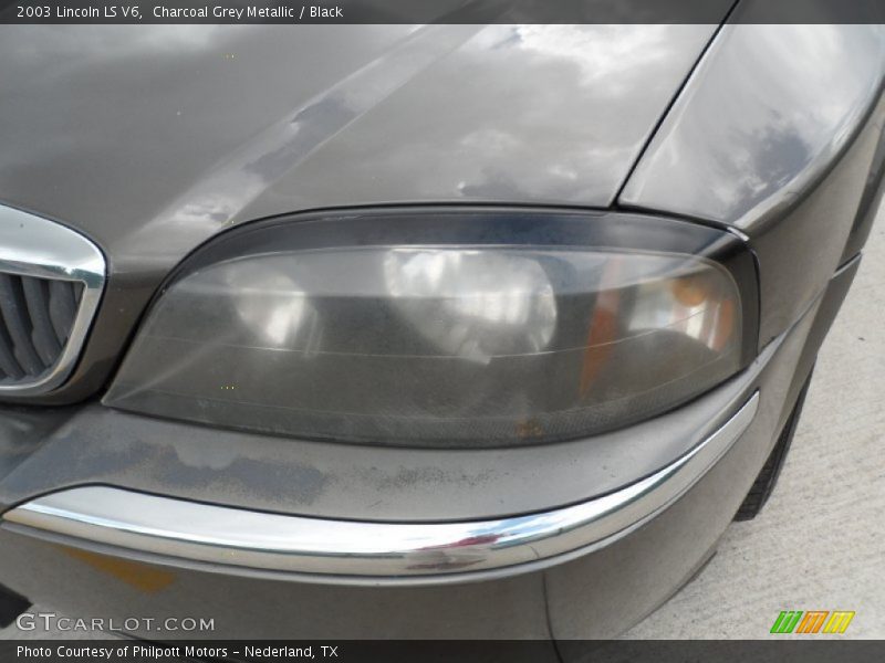 Charcoal Grey Metallic / Black 2003 Lincoln LS V6