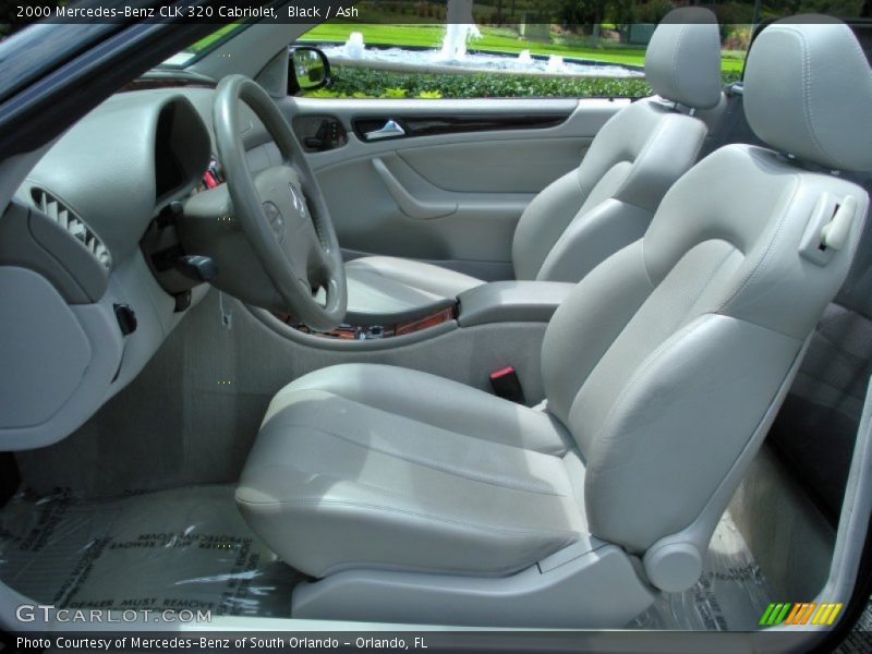  2000 CLK 320 Cabriolet Ash Interior