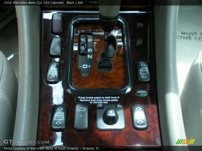  2000 CLK 320 Cabriolet 5 Speed Automatic Shifter