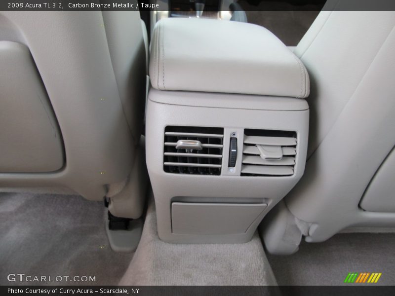 Carbon Bronze Metallic / Taupe 2008 Acura TL 3.2